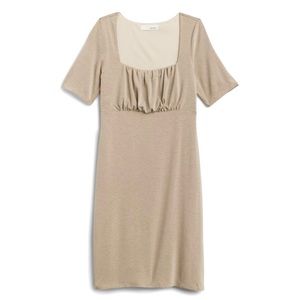 HEATHERLY - Talia Knit Shirred Dress